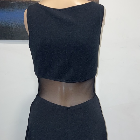 All That Jazz Black Maxi with Peek-a-Boo Waist size small - Picture 5 of 6